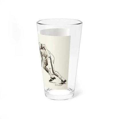 Ringing the Bell, November-1974 Illustration (Reader's Digest, 1974) (Magazine Illustration) Pint Glass 16oz - Go Mug Yourself