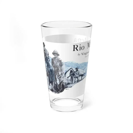 Rio Magdalena (1), Redbook, December 1932 (Magazine Illustration) Pint Glass 16oz 16oz - Go Mug Yourself