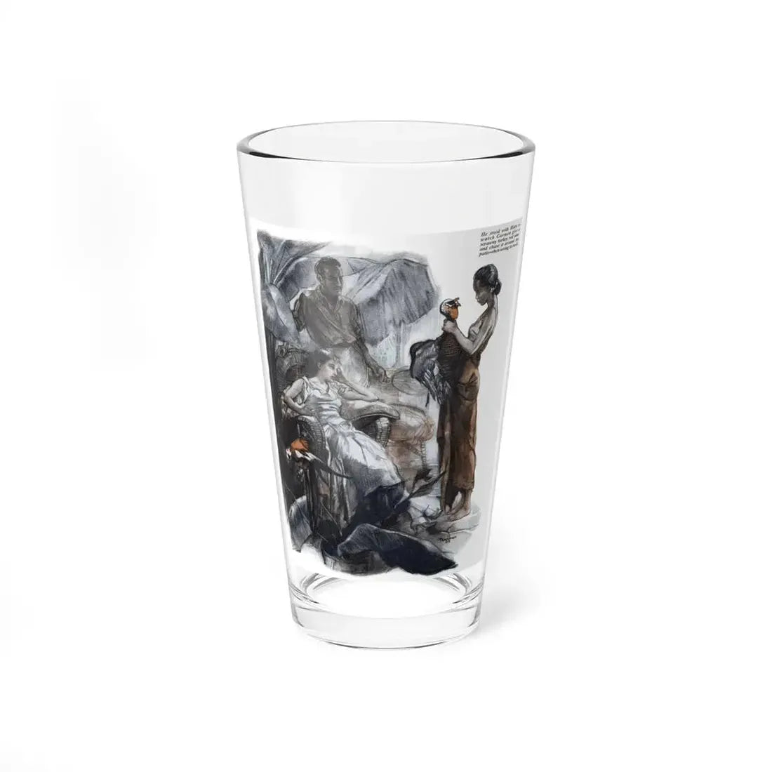 Rio Magdalena (2), Redbook, December 1932 (Magazine Illustration) Pint Glass 16oz 16oz - Go Mug Yourself
