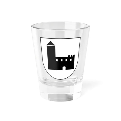 Riom-Parsonz wappen (Switzerland) (Coat of Arms) Shot Glass 1.5oz 1.5oz - Go Mug Yourself