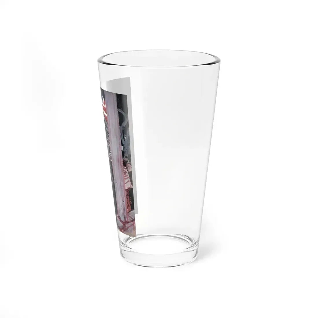 Riot at Willow Creek (1), Cosmopolitan, January 1958 (Magazine Illustration) Pint Glass 16oz - Go Mug Yourself