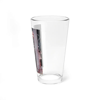 Riot at Willow Creek (1), Cosmopolitan, January 1958 (Magazine Illustration) Pint Glass 16oz - Go Mug Yourself