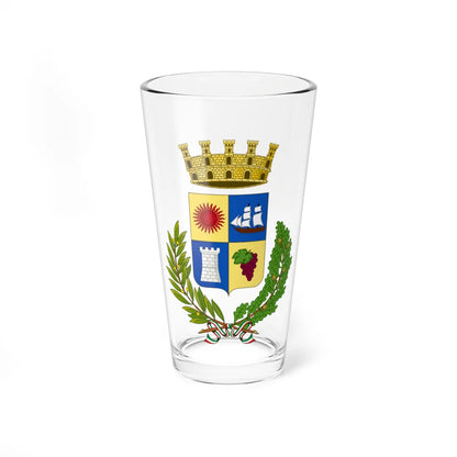 Riposto-Stemma (Italy) (Coat of Arms) Pint Glass 16oz 16oz - Go Mug Yourself