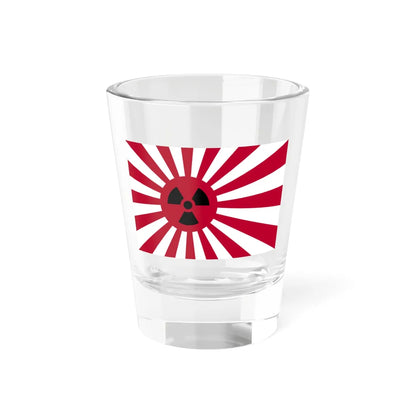 Rising Nuclear Flag (Japan) Shot Glass 1.5oz 1.5oz - Go Mug Yourself
