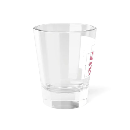 Rising sun flagConstruction sheet (Japan) Shot Glass 1.5oz - Go Mug Yourself