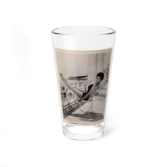 Rita Moreno #01 (Vintage Female Icon) Pint Glass 16oz 16oz - Go Mug Yourself