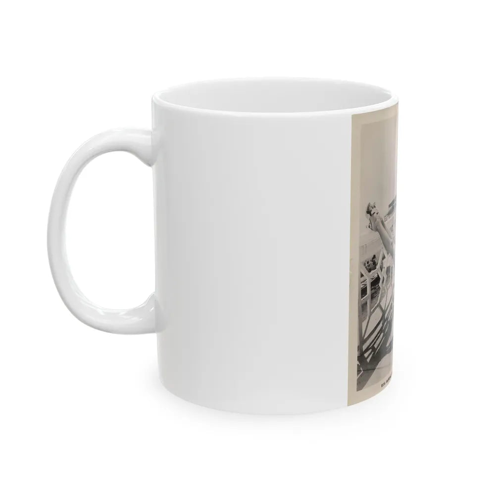 Rita Moreno #01 (Vintage Female Icon) White Coffee Mug-Go Mug Yourself