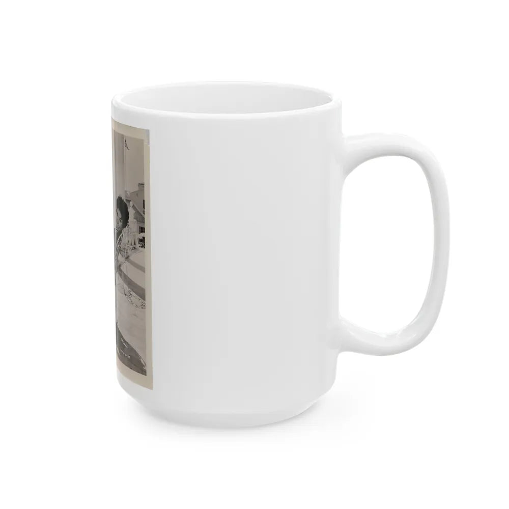 Rita Moreno #01 (Vintage Female Icon) White Coffee Mug-Go Mug Yourself