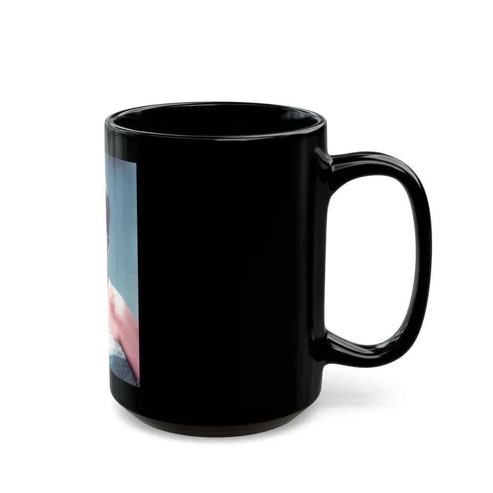 Rita Moreno #03 (Vintage Female Icon) Black Coffee Mug-Go Mug Yourself