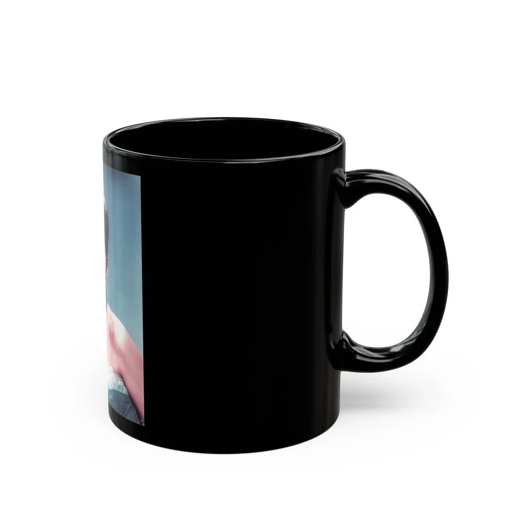 Rita Moreno #03 (Vintage Female Icon) Black Coffee Mug-Go Mug Yourself