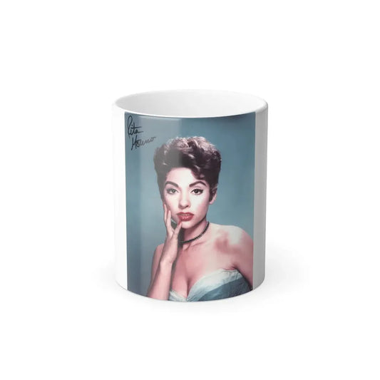Rita Moreno #03 (Vintage Female Icon) Color Changing Mug 11oz 11oz - Go Mug Yourself