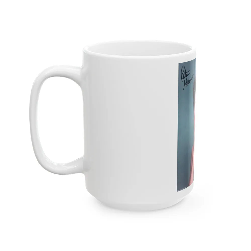 Rita Moreno #03 (Vintage Female Icon) White Coffee Mug-Go Mug Yourself