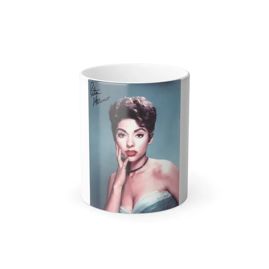 Rita Moreno #03 (Vintage Female Icons) Color Changing Mug 11oz-11oz-Go Mug Yourself