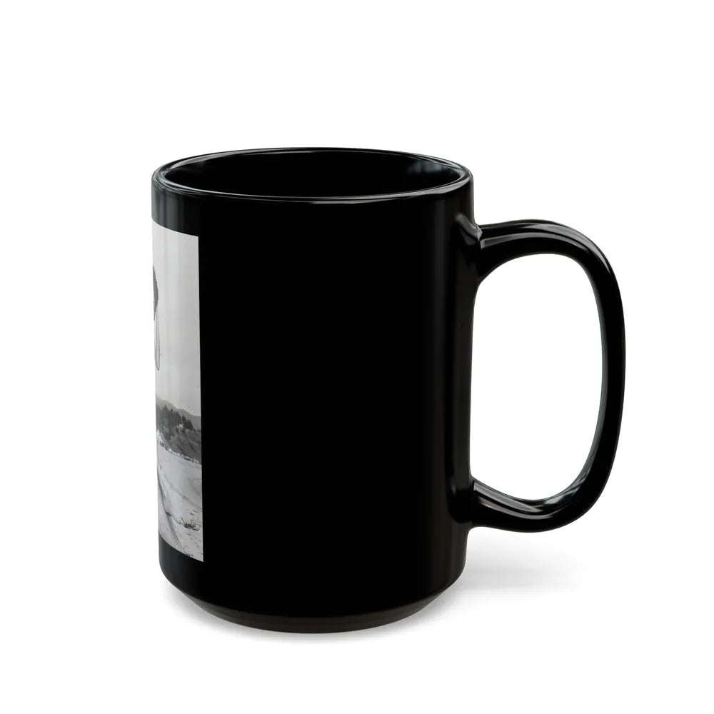 Rita Moreno #05 (Vintage Female Icon) Black Coffee Mug-Go Mug Yourself