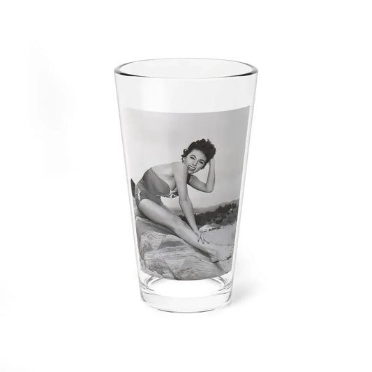 Rita Moreno #05 (Vintage Female Icon) Pint Glass 16oz 16oz - Go Mug Yourself