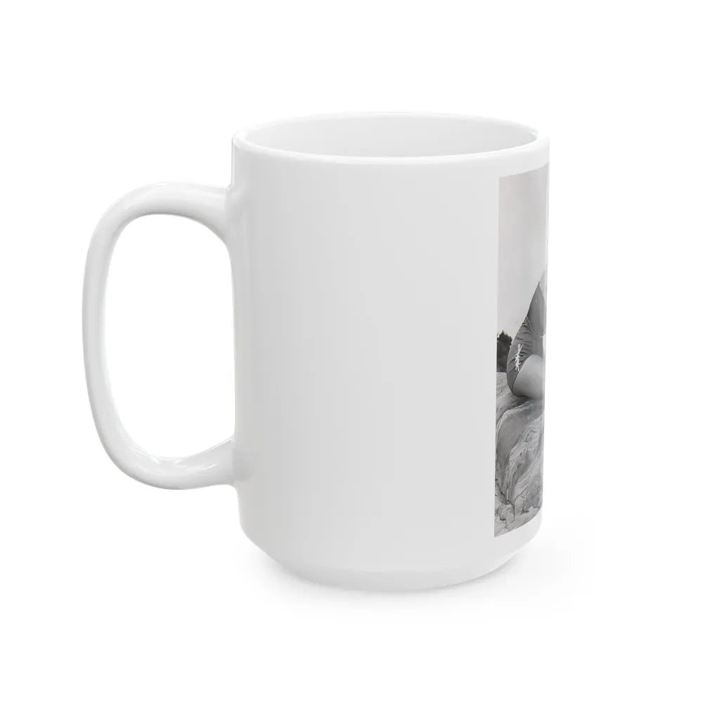 Rita Moreno #05 (Vintage Female Icon) White Coffee Mug-Go Mug Yourself