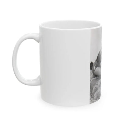 Rita Moreno #05 (Vintage Female Icon) White Coffee Mug-Go Mug Yourself