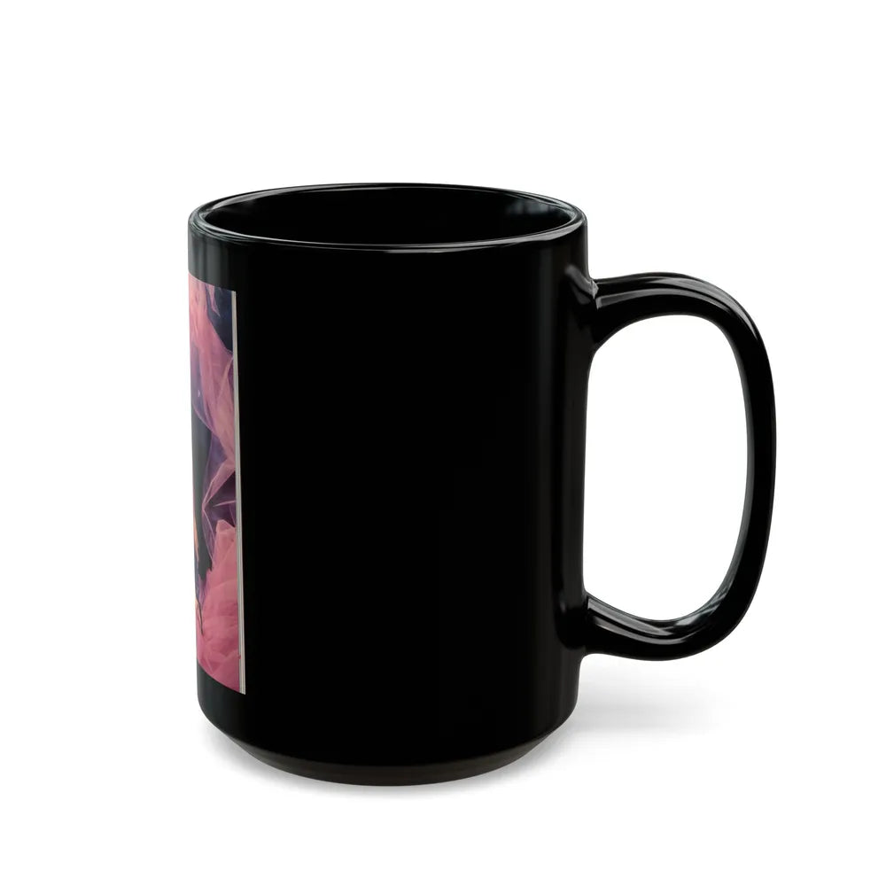 Rita Moreno #06 (Vintage Female Icon) Black Coffee Mug-Go Mug Yourself