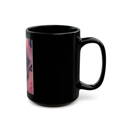 Rita Moreno #06 (Vintage Female Icon) Black Coffee Mug-Go Mug Yourself