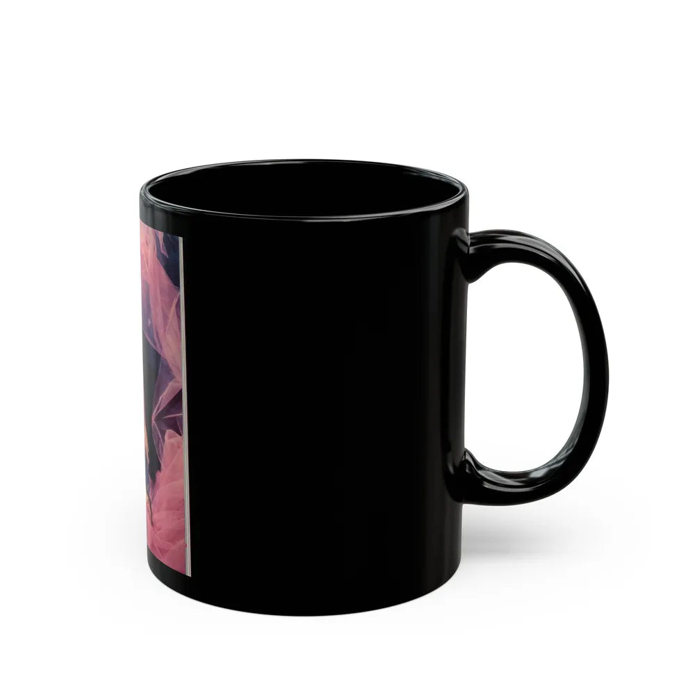 Rita Moreno #06 (Vintage Female Icon) Black Coffee Mug-Go Mug Yourself