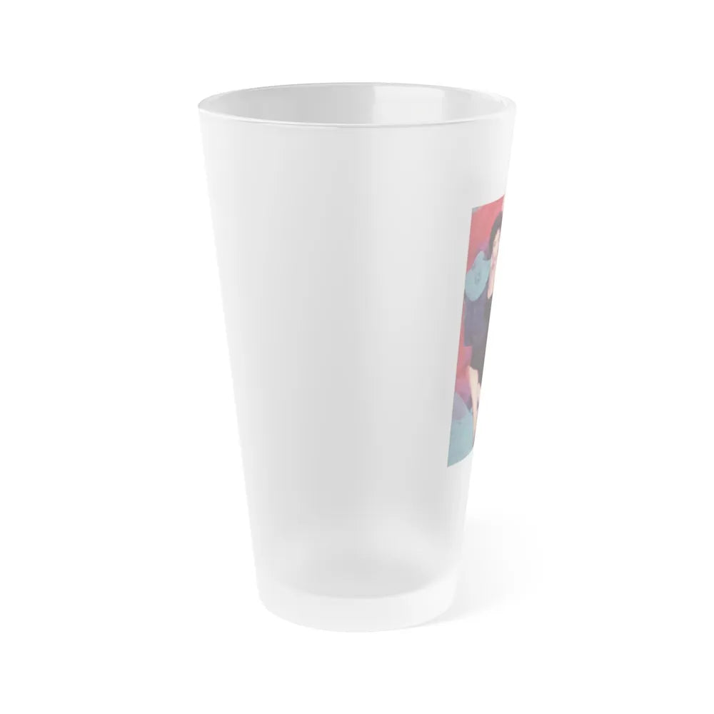Rita Moreno #06 (Vintage Female Icon) Frosted Pint Glass 16oz-Go Mug Yourself