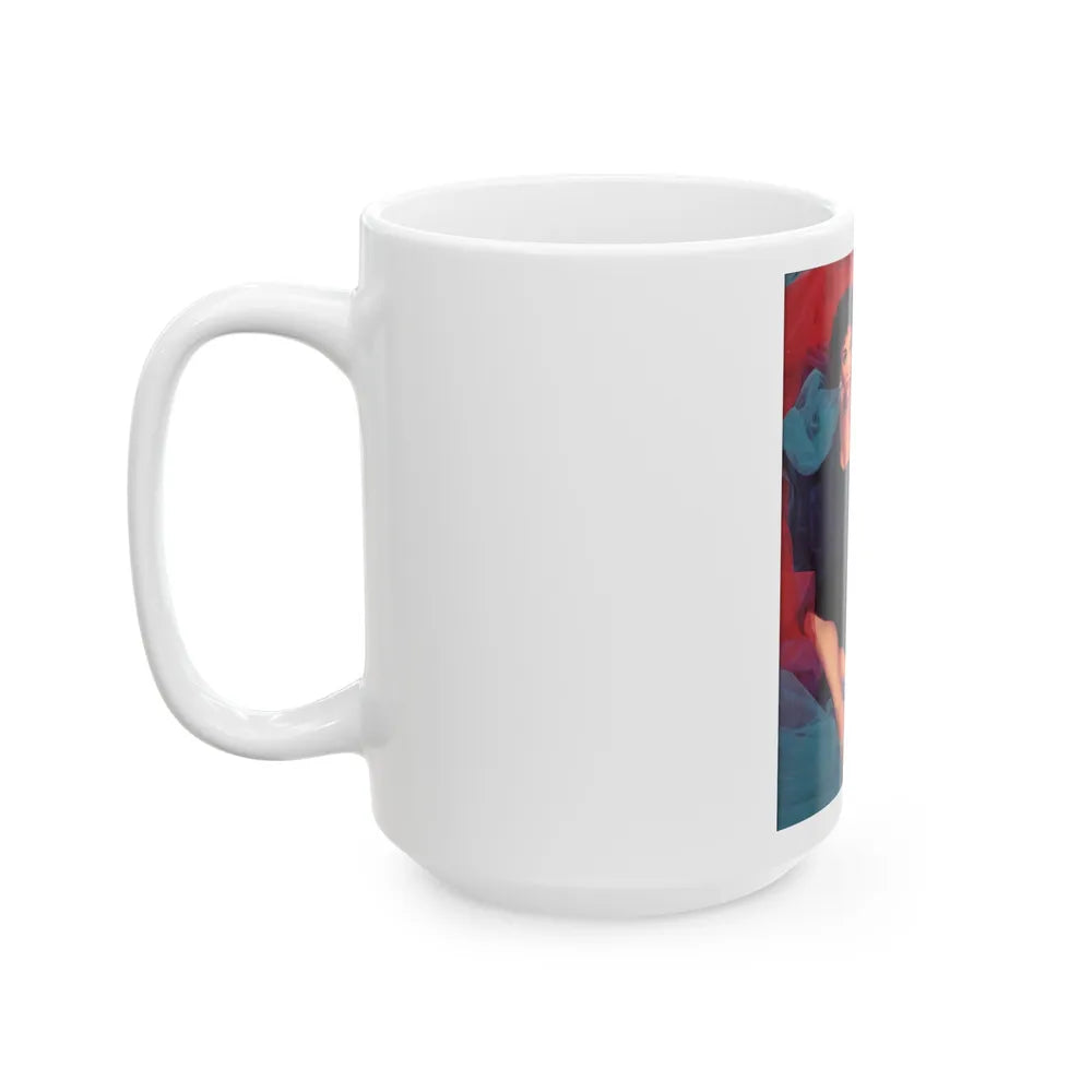 Rita Moreno #06 (Vintage Female Icon) White Coffee Mug-Go Mug Yourself