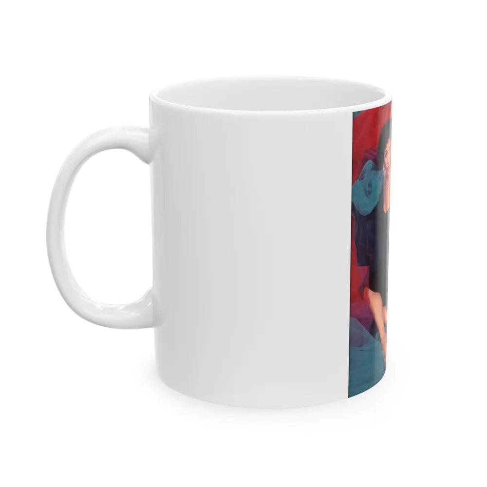 Rita Moreno #06 (Vintage Female Icon) White Coffee Mug-Go Mug Yourself