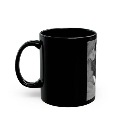 Rita Moreno #061 (Vintage Female Icon) Black Coffee Mug-Go Mug Yourself