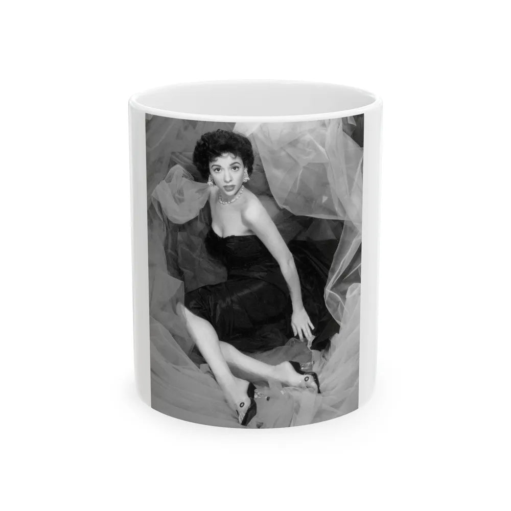 Rita Moreno #061 (Vintage Female Icon) White Coffee Mug-11oz-Go Mug Yourself