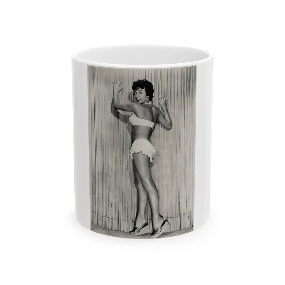 Rita Moreno #08 (Vintage Female Icon) White Coffee Mug-11oz-Go Mug Yourself
