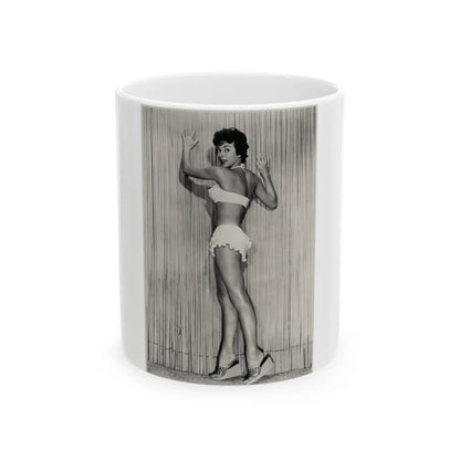 Rita Moreno #08 (Vintage Female Icon) White Coffee Mug-11oz-Go Mug Yourself