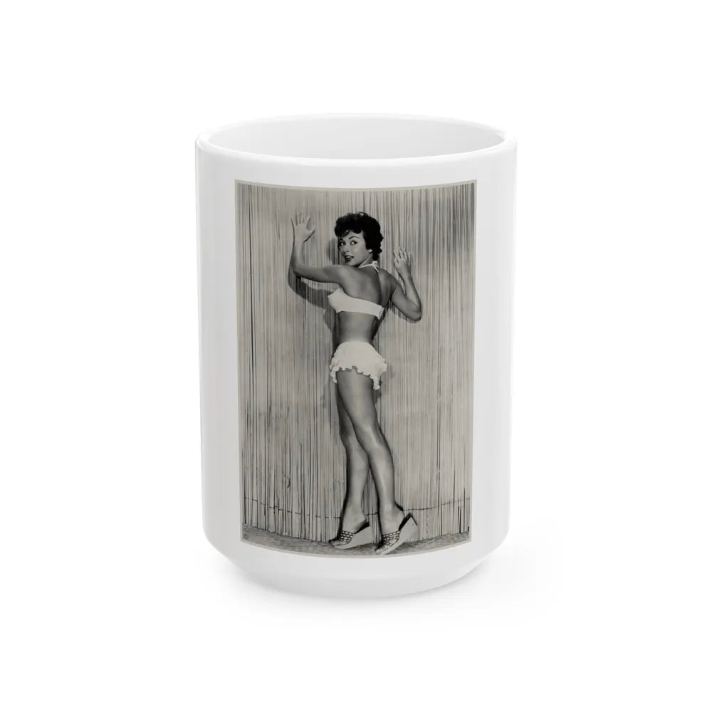 Rita Moreno #08 (Vintage Female Icon) White Coffee Mug-15oz-Go Mug Yourself