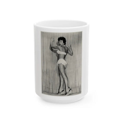 Rita Moreno #08 (Vintage Female Icon) White Coffee Mug-15oz-Go Mug Yourself