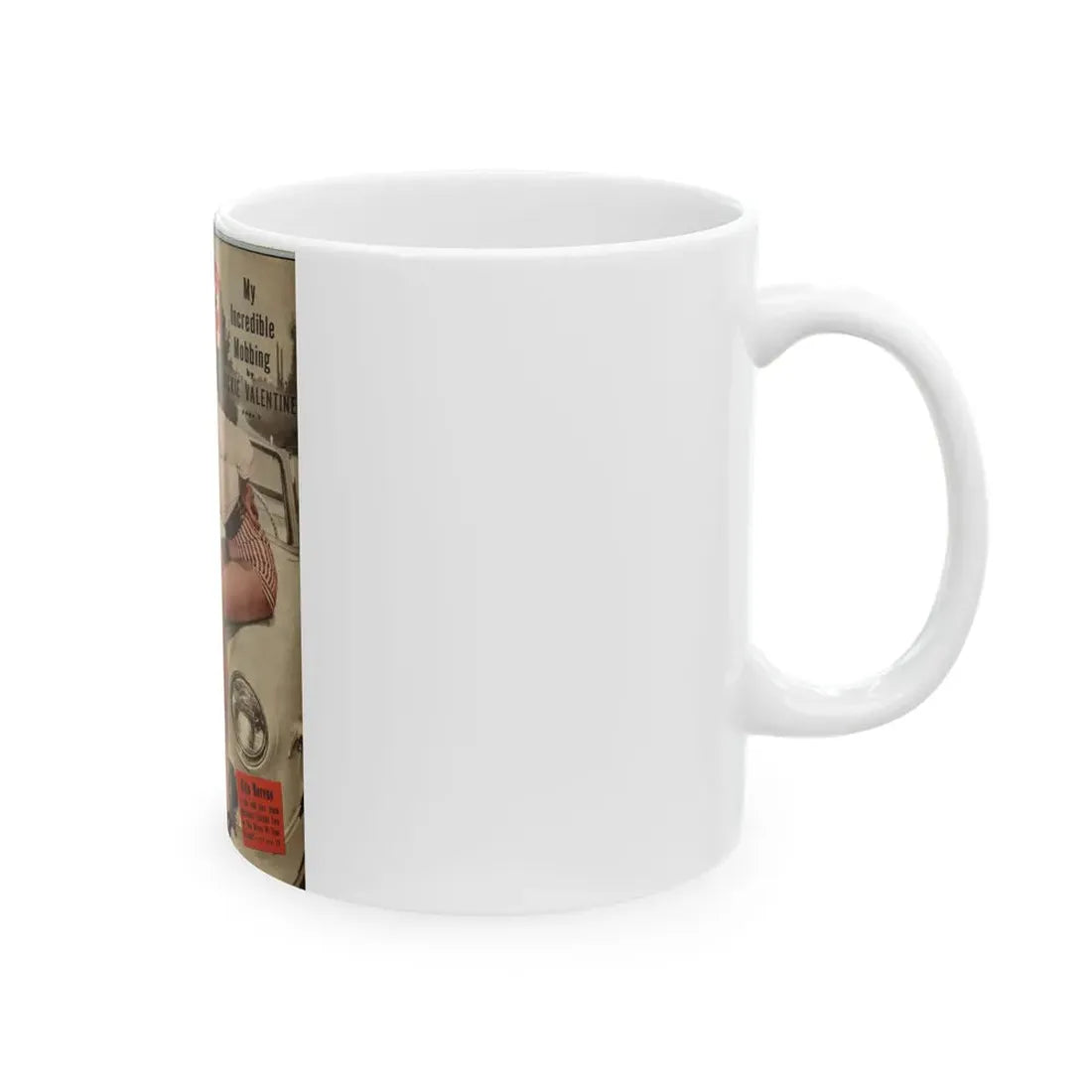 Rita Moreno #11 - Mag. Cover (Vintage Female Icon) White Coffee Mug - Go Mug Yourself