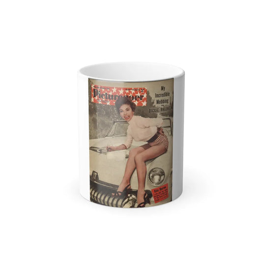 Rita Moreno #11 - Mag. Cover (Vintage Female Icons) Color Changing Mug 11oz-11oz-Go Mug Yourself