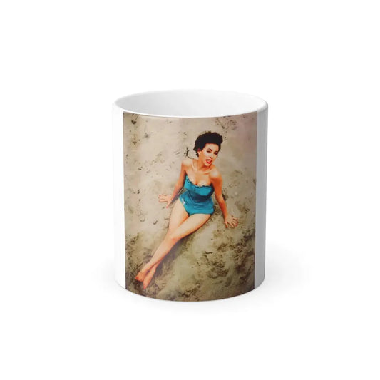 Rita Moreno #15 (Vintage Female Icon) Color Changing Mug 11oz 11oz - Go Mug Yourself