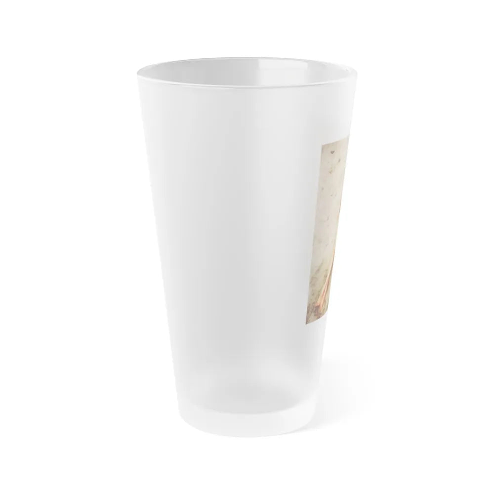 Rita Moreno #15 (Vintage Female Icon) Frosted Pint Glass 16oz-Go Mug Yourself