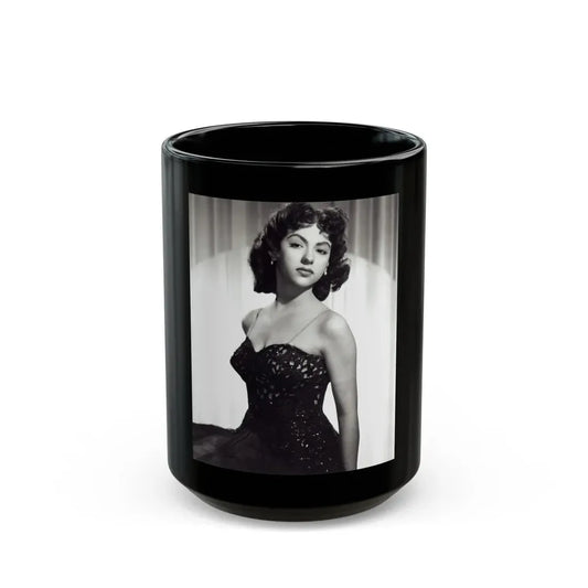 Rita Moreno #16 (Vintage Female Icon) Black Coffee Mug 15oz - Go Mug Yourself