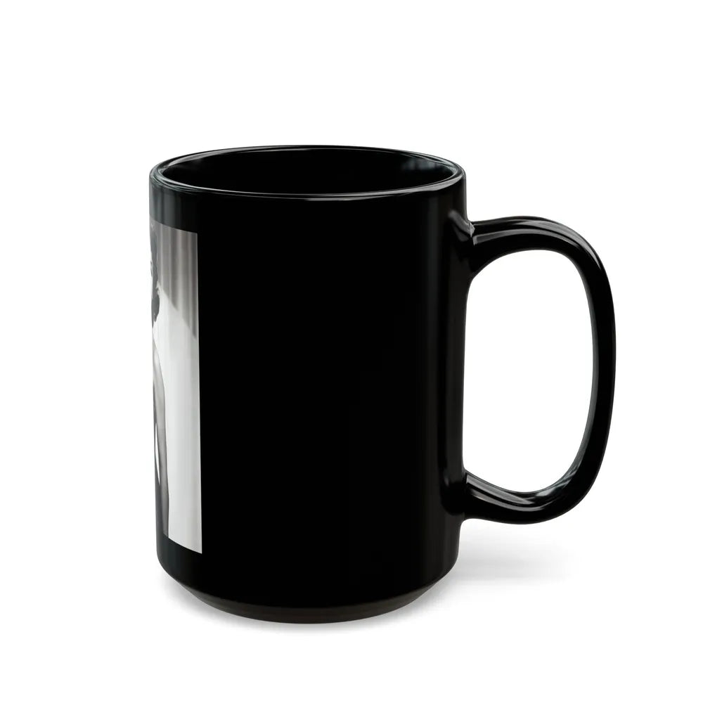 Rita Moreno #16 (Vintage Female Icon) Black Coffee Mug-Go Mug Yourself