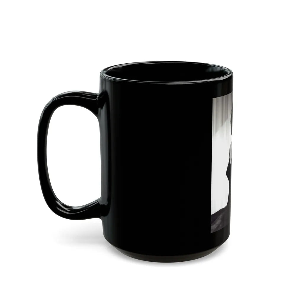 Rita Moreno #16 (Vintage Female Icon) Black Coffee Mug-Go Mug Yourself