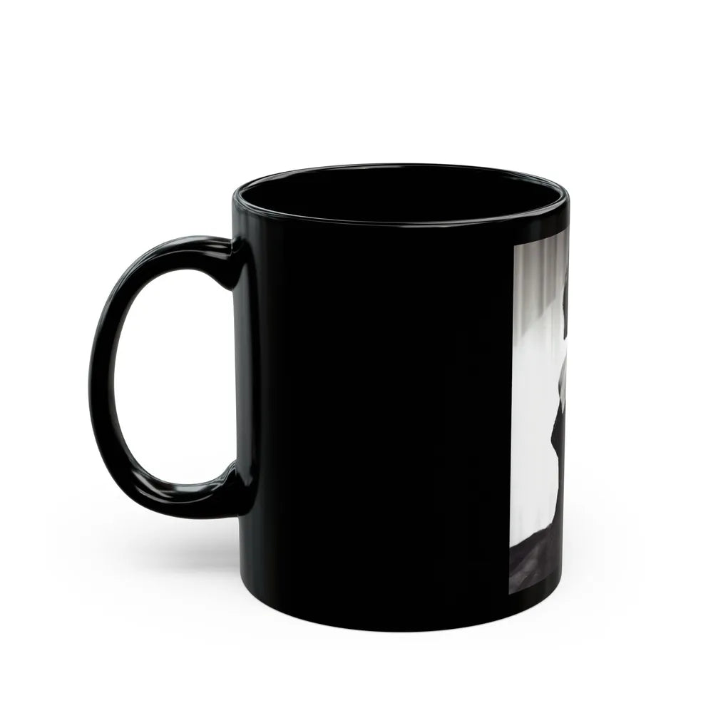 Rita Moreno #16 (Vintage Female Icon) Black Coffee Mug-Go Mug Yourself