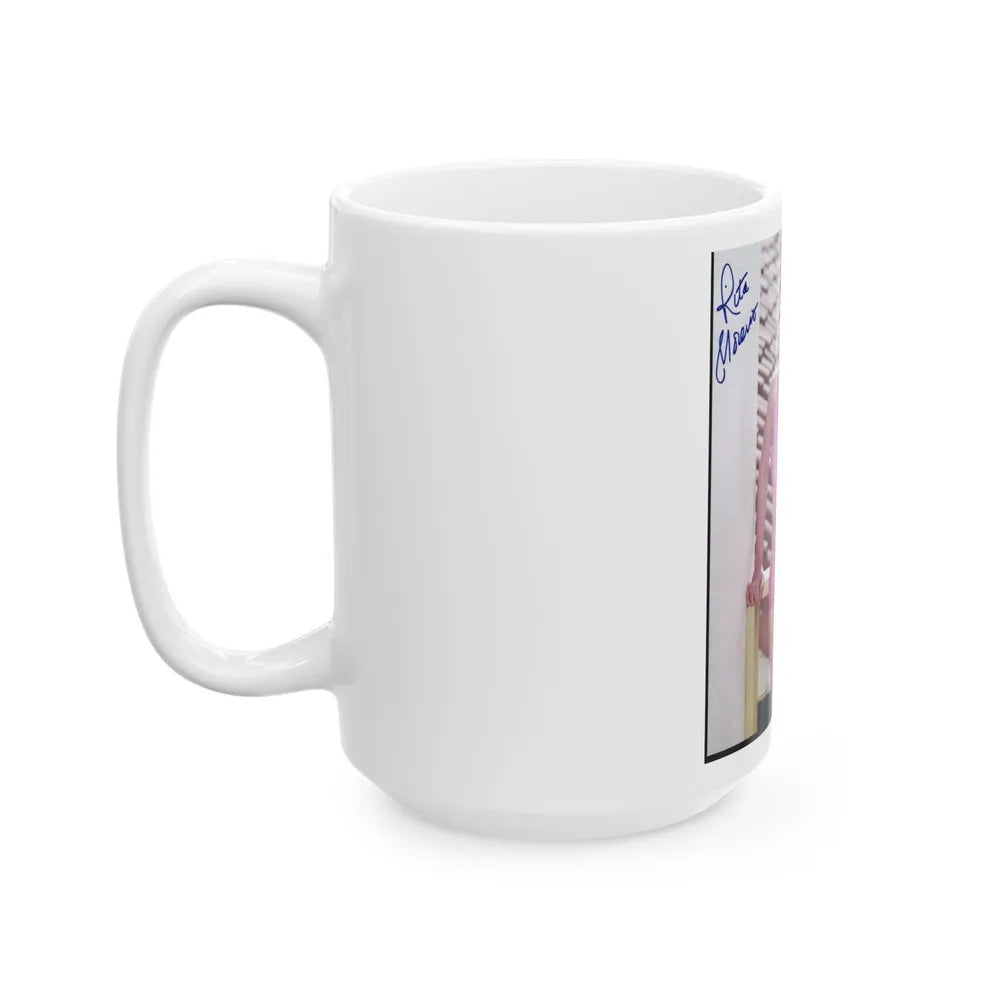 Rita Moreno #171 (Vintage Female Icon) White Coffee Mug-Go Mug Yourself
