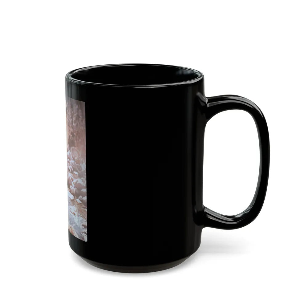 Rita Moreno #18 (Vintage Female Icon) Black Coffee Mug-Go Mug Yourself