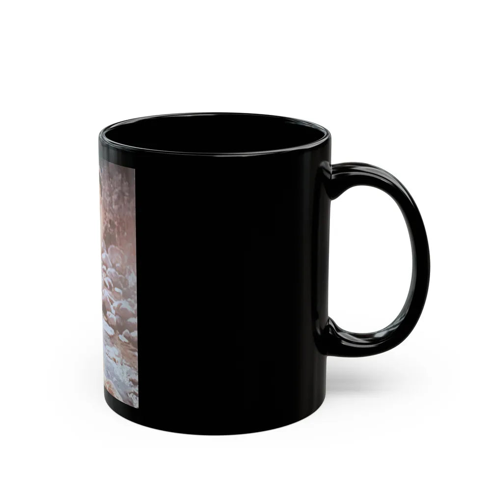 Rita Moreno #18 (Vintage Female Icon) Black Coffee Mug-Go Mug Yourself