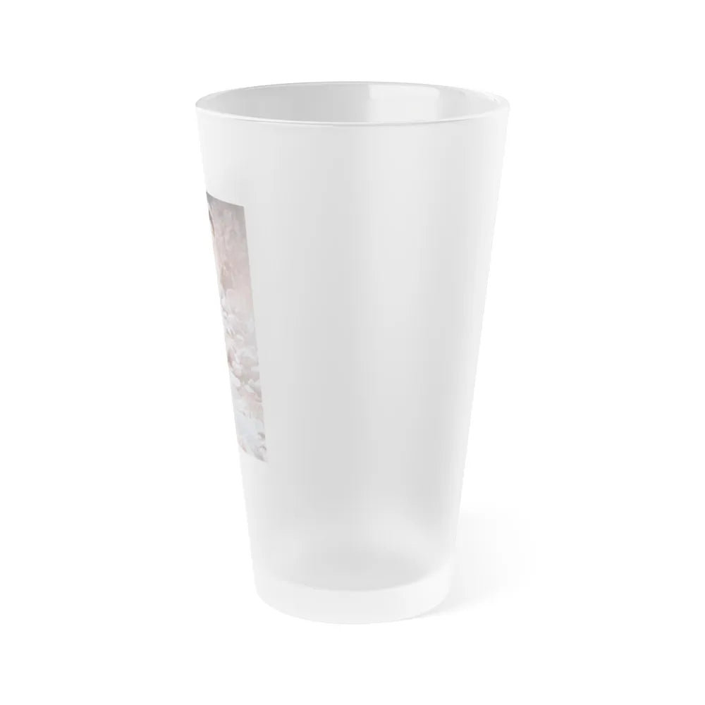 Rita Moreno #18 (Vintage Female Icon) Frosted Pint Glass 16oz-Go Mug Yourself