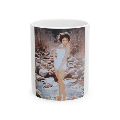 Rita Moreno #18 (Vintage Female Icon) White Coffee Mug 11oz - Go Mug Yourself