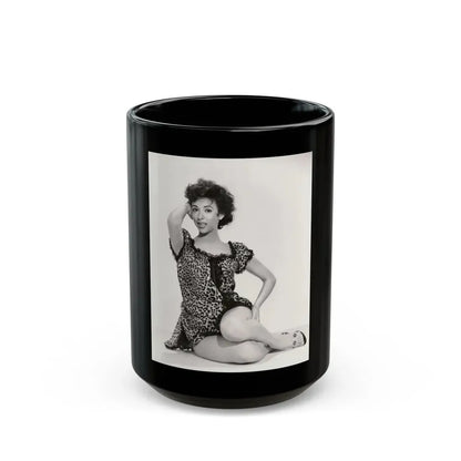 Rita Moreno #20 (Vintage Female Icon) Black Coffee Mug 15oz - Go Mug Yourself