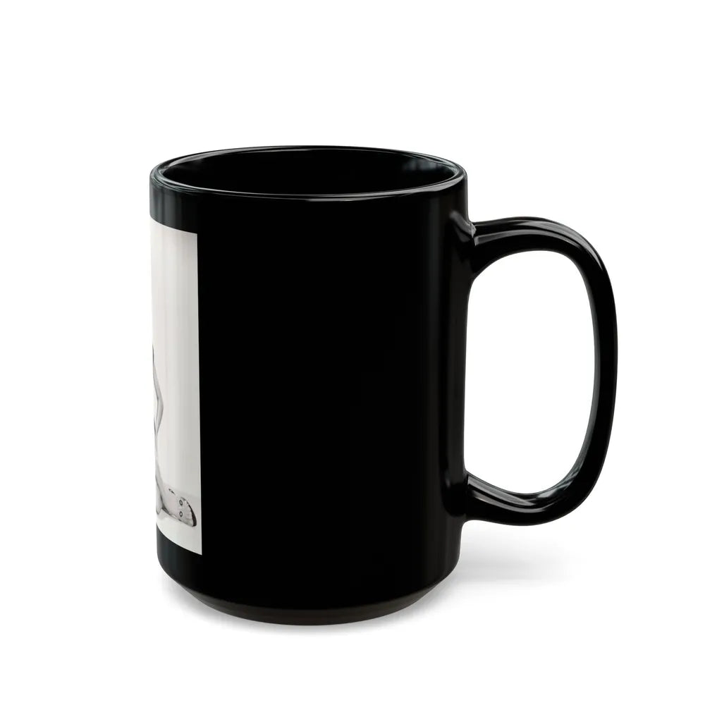 Rita Moreno #20 (Vintage Female Icon) Black Coffee Mug-Go Mug Yourself