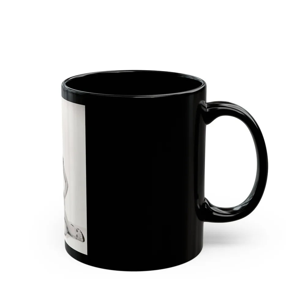 Rita Moreno #20 (Vintage Female Icon) Black Coffee Mug-Go Mug Yourself