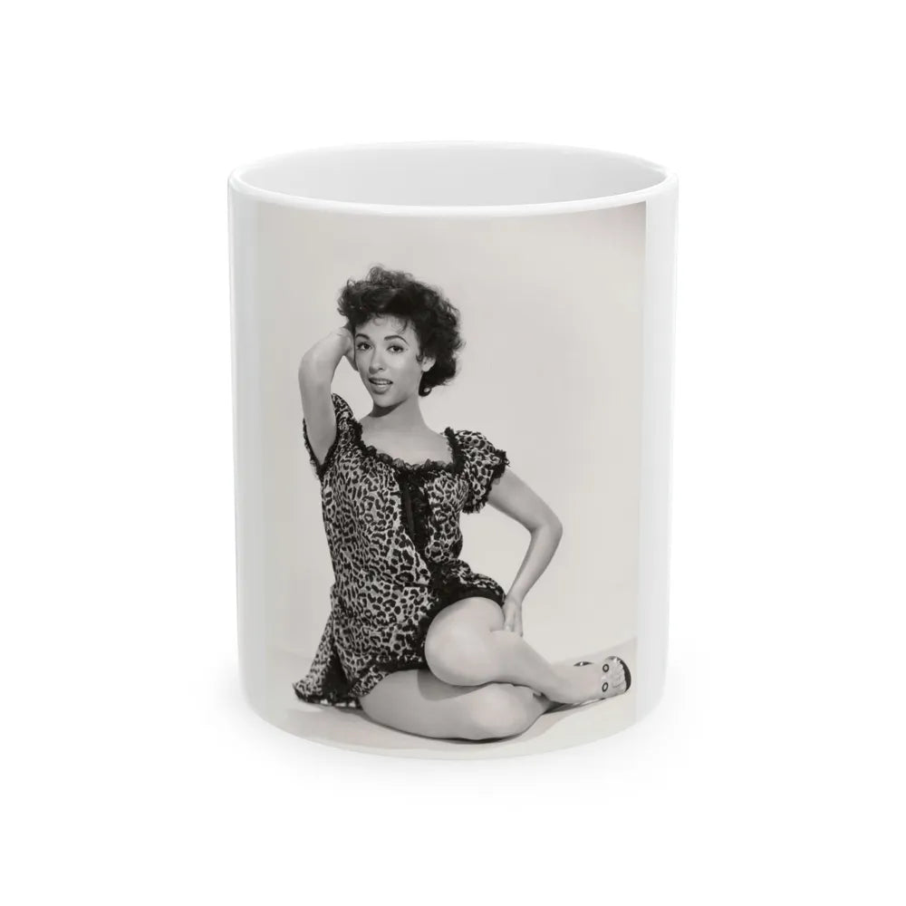 Rita Moreno #20 (Vintage Female Icon) White Coffee Mug-11oz-Go Mug Yourself